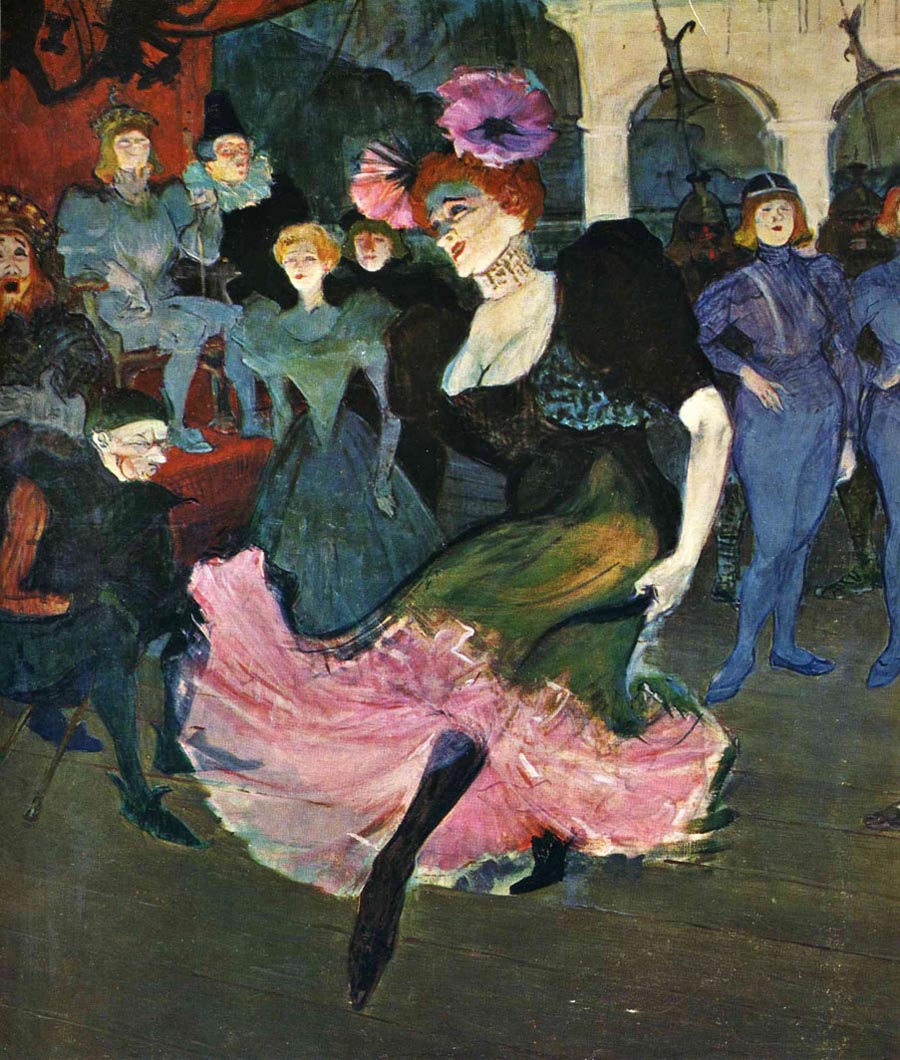 Toulouse Lautrec dancer
